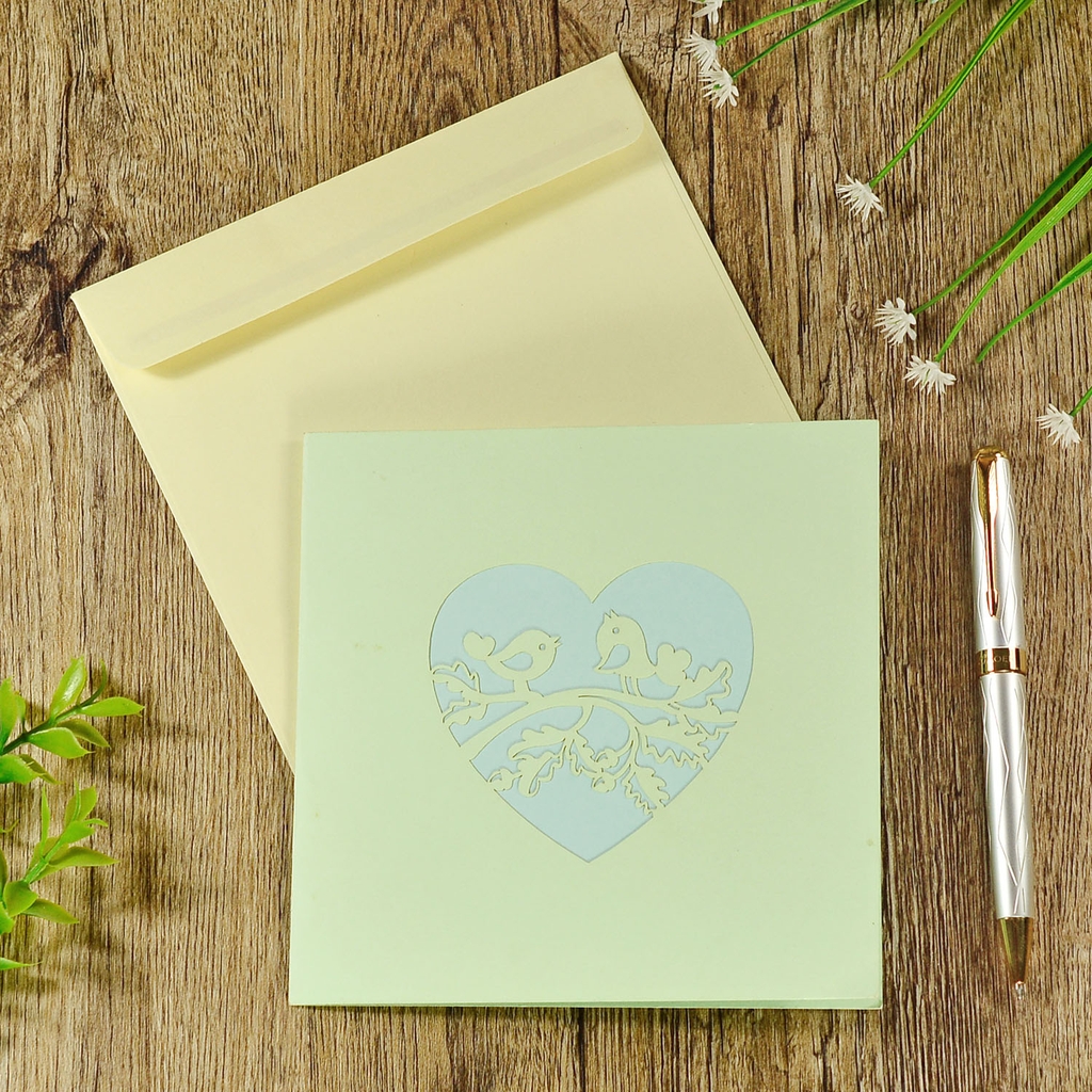 Thiệp 3D popup velantine 4