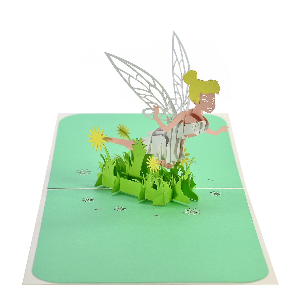 Thiệp nổi 3D pop-up tiên Tinker Bell