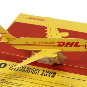 thiệp mời 3D DHL