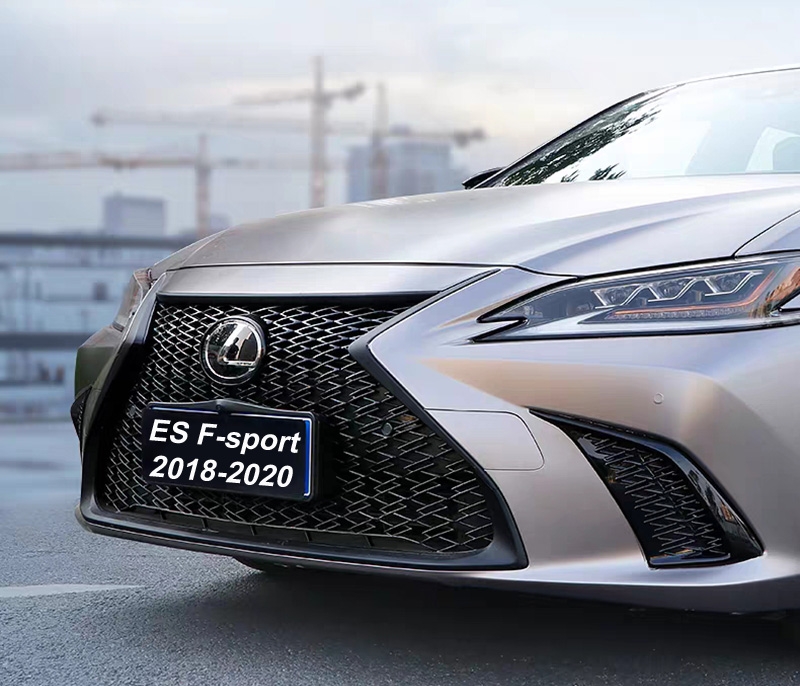 Mặt galang độ và đuôi cá kiểu Fsport cho Lexus ES 2018