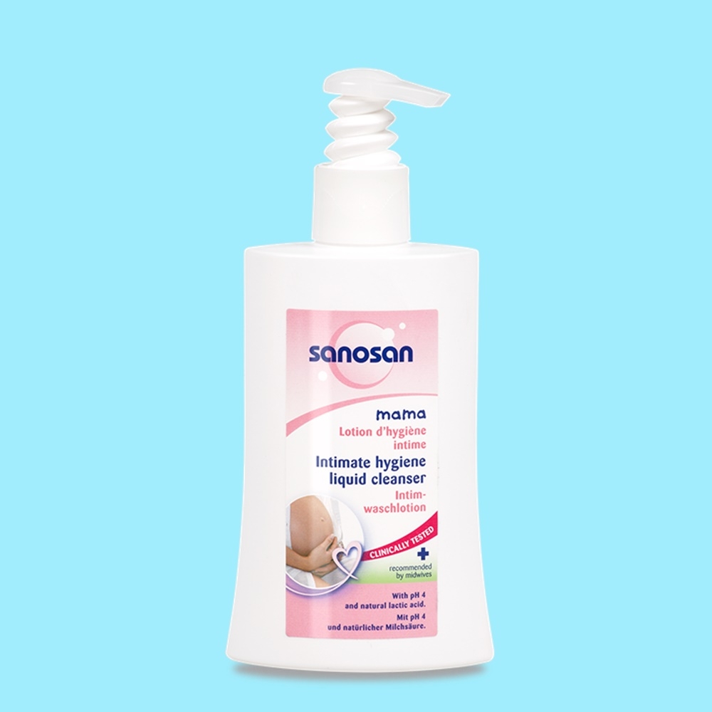 Dung dịch vệ sinh nữ Hoa cúc Chamomilla Sanosan 200ml