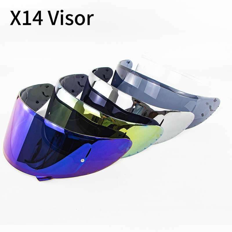 Kính chắn gió nón bảo hiểm Shoei Helmet  X14 màu khói nhạt