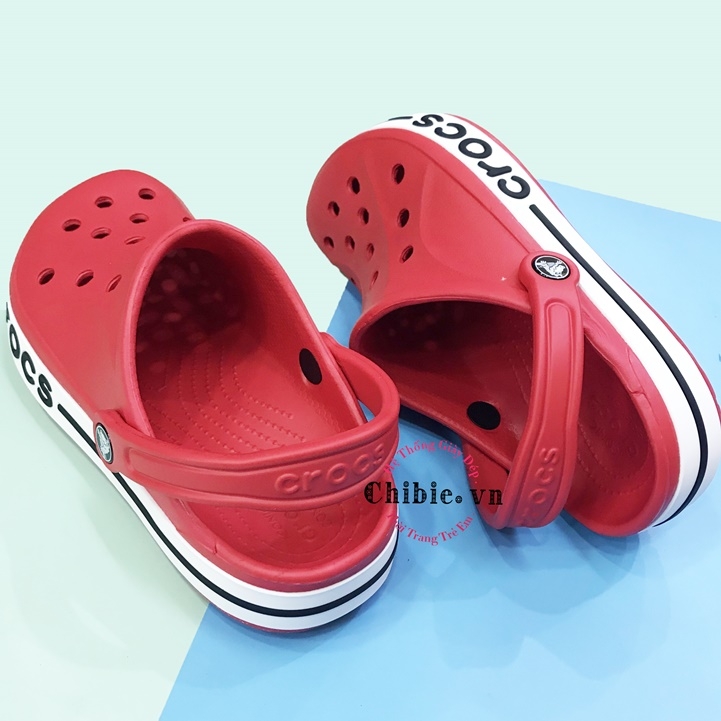 Dép cá sấu Crocs Baya màu đỏ