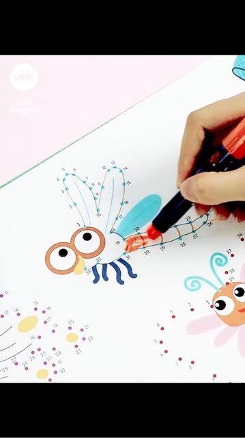 Bộ sticker hình xăm hoạt hình dán cho trẻ em Sweet World chính hãng