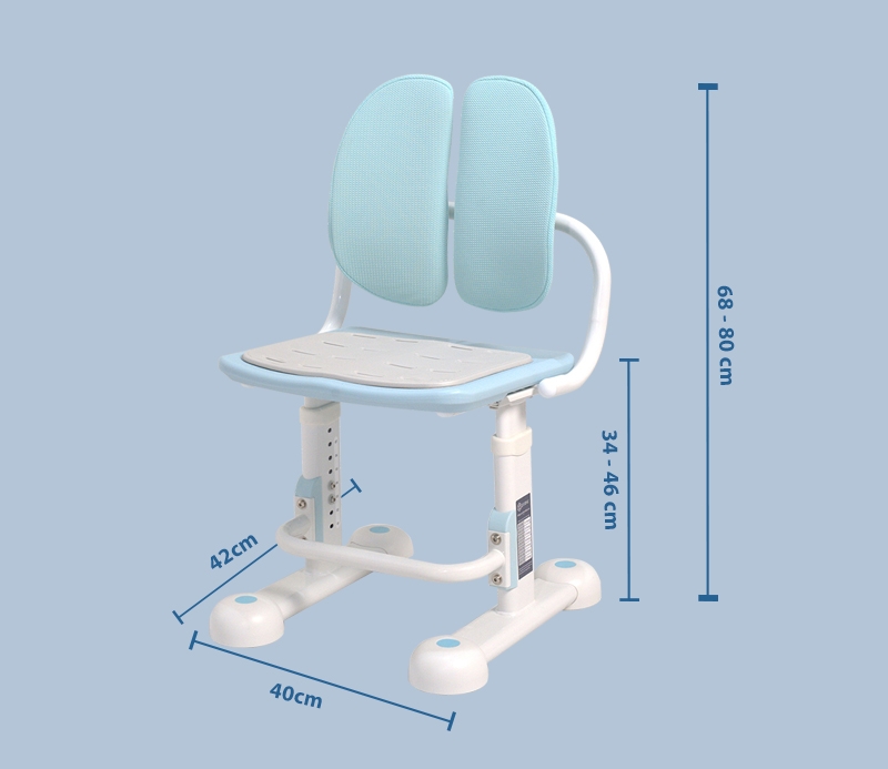 Ghế học sinh chống gù, chống cận cho trẻ em CAYABE CB-002 màu hồng (mẫu mới nhất có để chân)