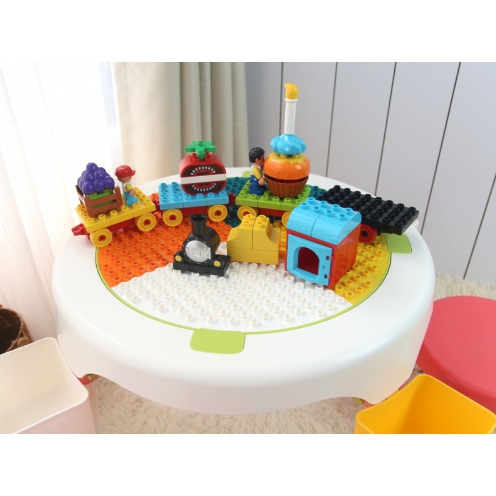 Bộ bàn ghế lắp ghép đa năng Toy House - 88005