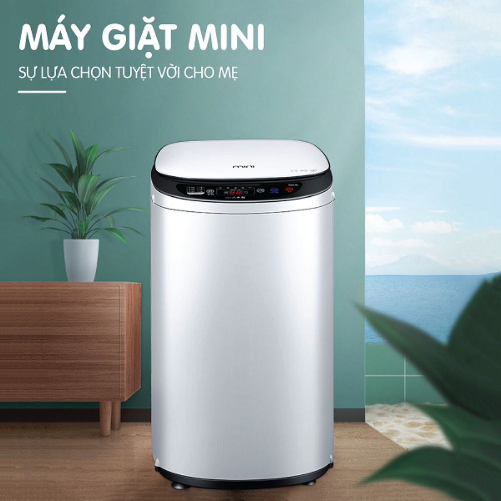 Máy giặt quần áo mini Doux diệt khuẩn tối ưu bằng ánh sáng xanh và tia UV màu trắng - DX-1323