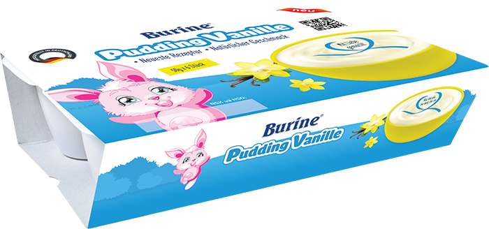Váng sữa Pudding Burine Vani dành cho trẻ từ 6 tháng (6 hũ x 50g)