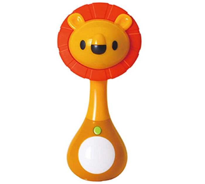 Đồ chơi xúc xắc cầm tay Hola hình động vật có đèn và nhạc cho bé UW3134