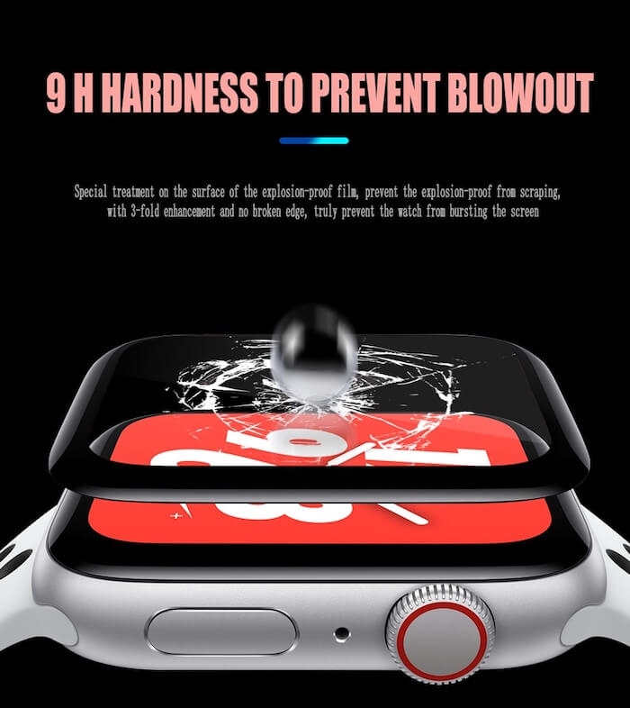 Miếng dán cường lực Coteetci 4D dành cho Apple Watch