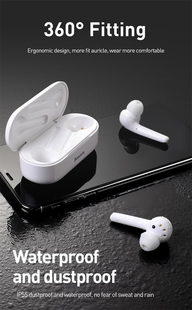 Tai nghe bluetooth BASEUS Encok True Wireless Earphones W07