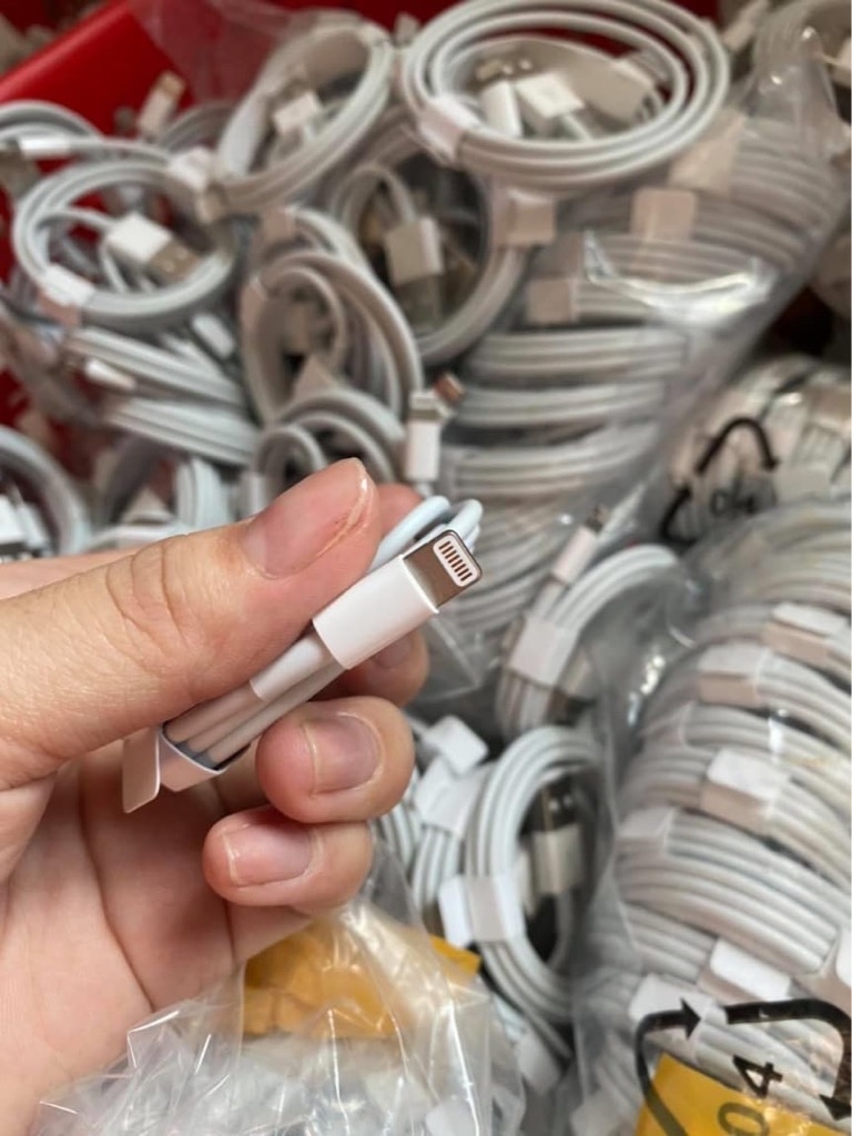 Cáp lightning iphone X zin máy
