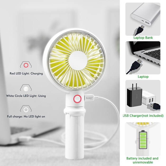 Quạt mini cầm tay chính hãng Benks F12