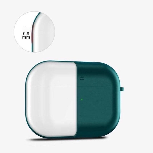 Ốp dẻo cao cấp xanh midnight Airpods pro chính hãng X-level