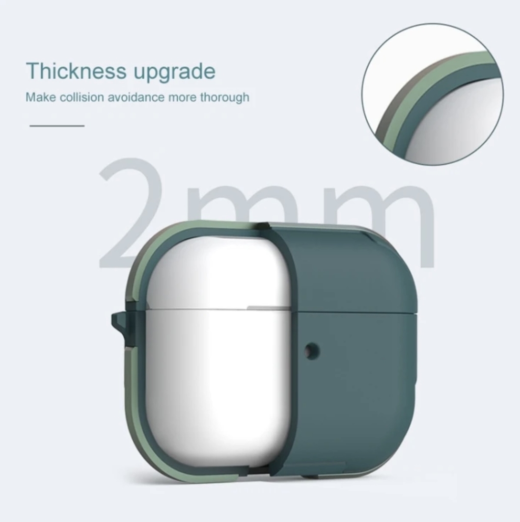 Case WIWU Defense Armor cho AirPods 1/2, Airpods Pro