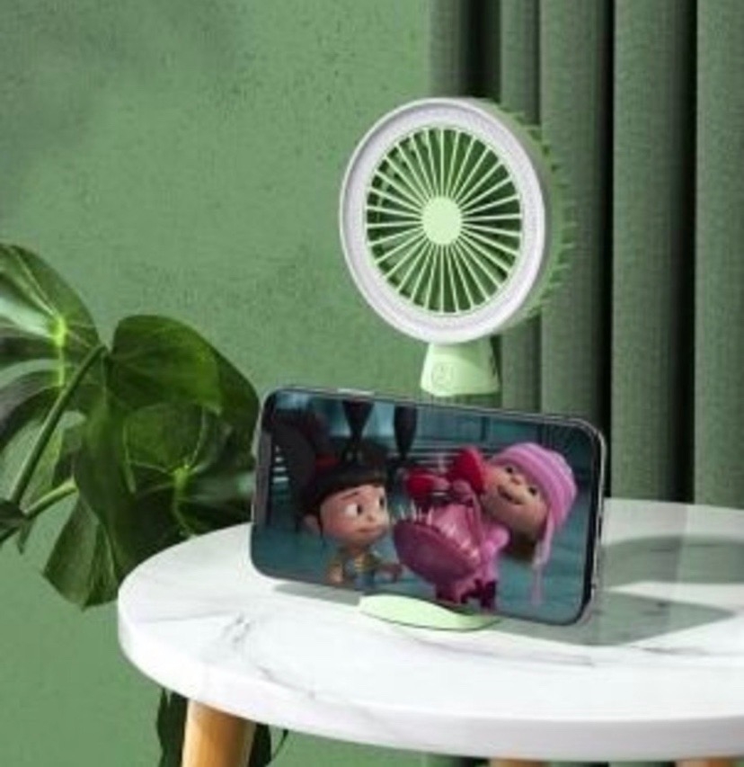 Quạt cầm tay pin 1200mah Remax F39 có đèn Led