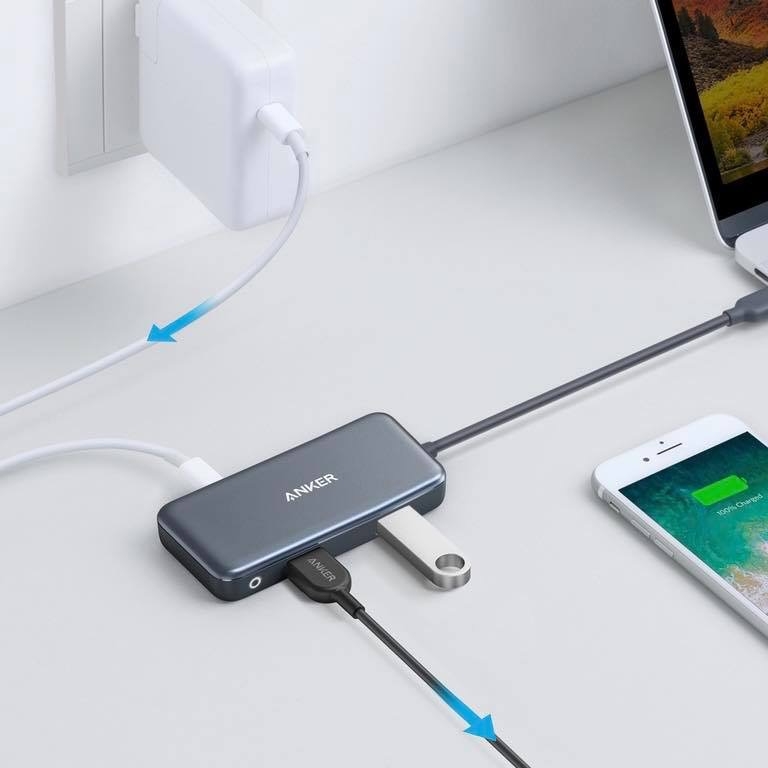 Hub Premium 4in1 USB-C chính hãng Anker
