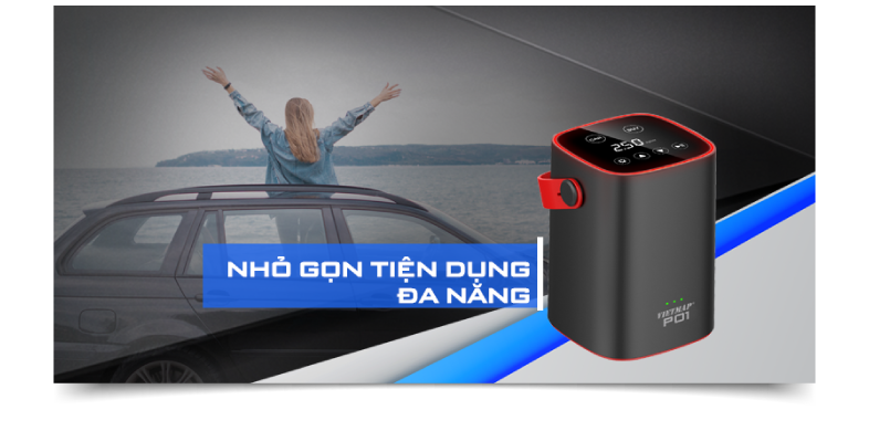 Bơm Lốp Điện Tử Thông Minh Vietmap P01