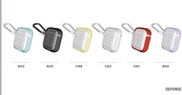 Case AirPods 1/2 DEFENSE CLEAR chính hãng X-Doria