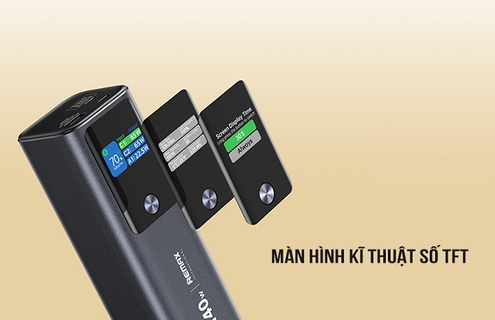 Pin sạc dự phòng 25200mAh 140W Remax RPP-662