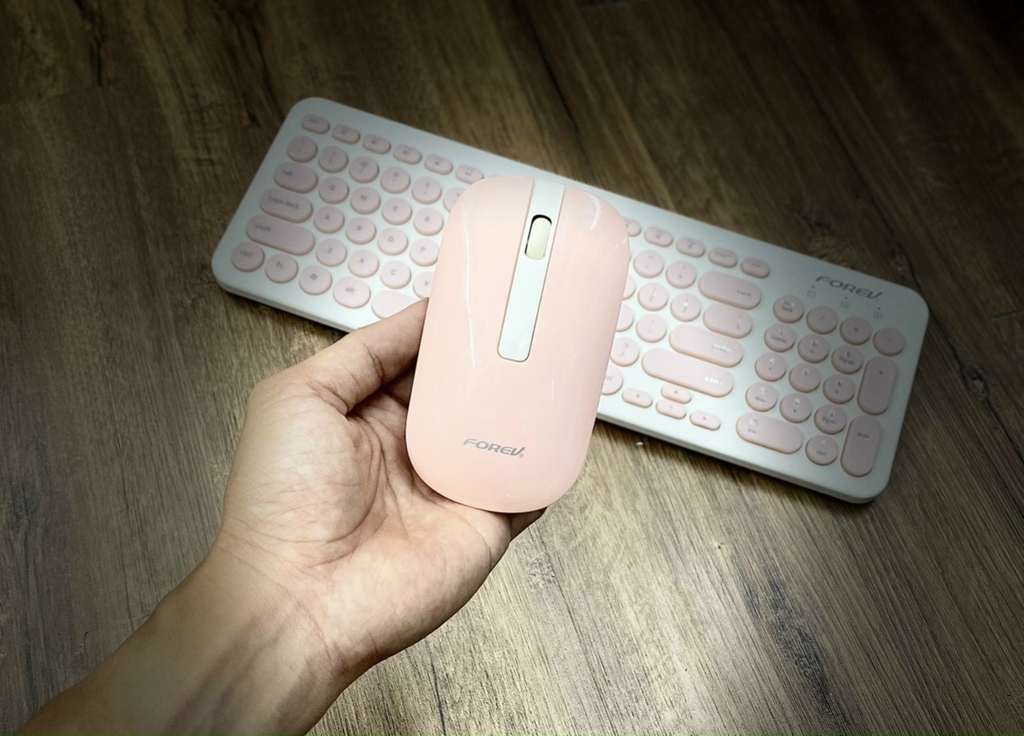 Combo bàn phím, chuột không dây Forev Fvi733
