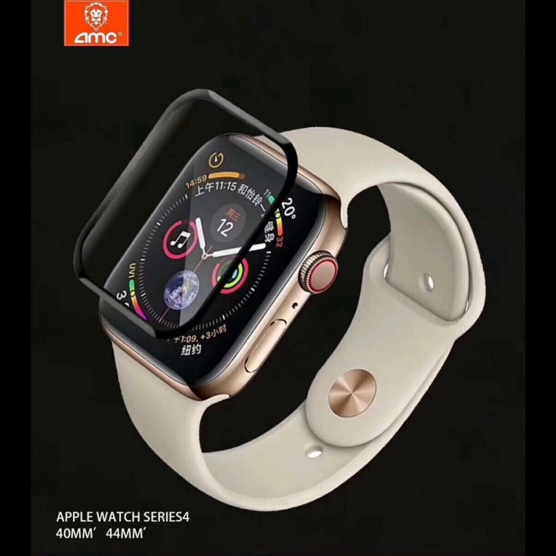 Cường lực full 3D tràn viền chính hãng AMC cho Apple Watch Series 4