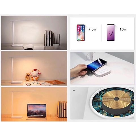 Đèn Led kiêm sạc không dây hẹn giờ chính hãng Baseus