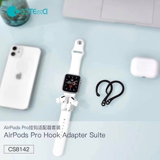 Móc giữ tai nghe Airpods Pro chính hãng Coteetci