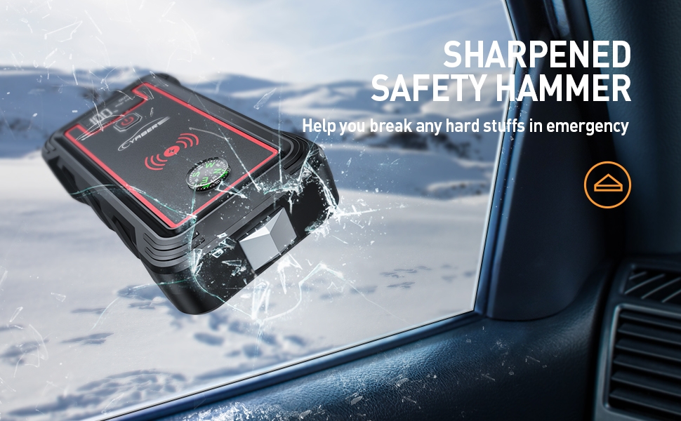 Kích bình Yaber YR800 3500A Jump Starter