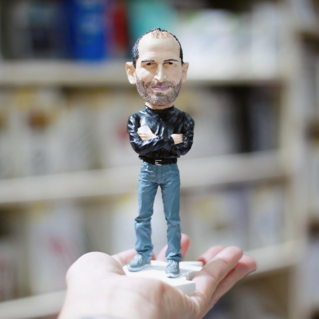 Tượng mô phỏng ngài Steve Jobs - made by NiNE