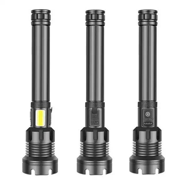 Đèn Pin LED COB siêu sáng Hongjun X9000