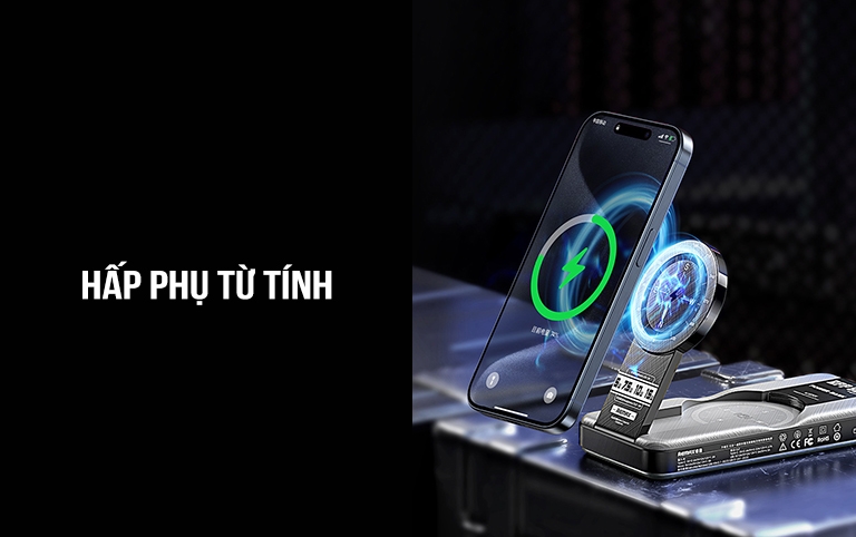 Pin sạc dự phòng không dây kiêm sạc apple watch 10000mAh Remax RPP-589