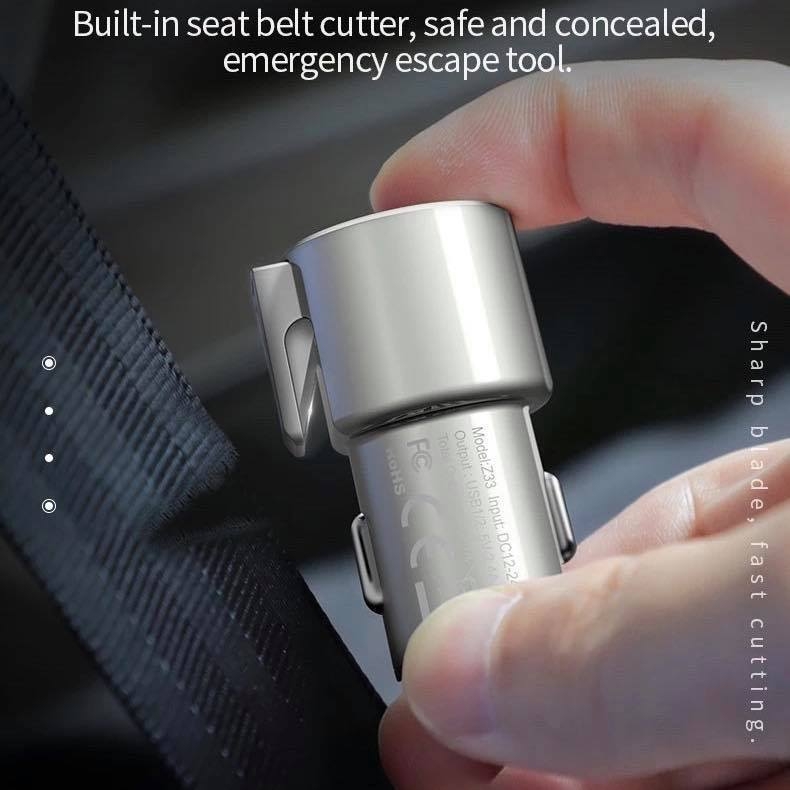 Củ sạc xe hơi METAL Z33 chính hãng HOCO