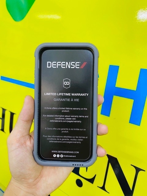 Ốp lưng siêu chống sốc X-Doria Defense Shield cho Iphone