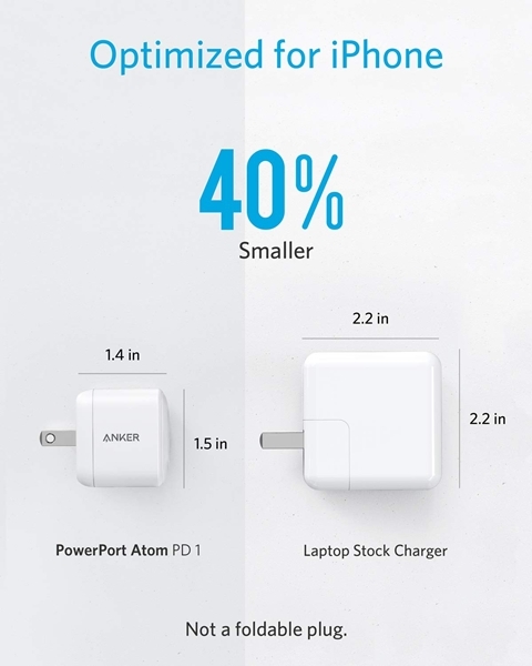 Sạc Anker PowerPort Atom PD 1 - USB-C PD 30W