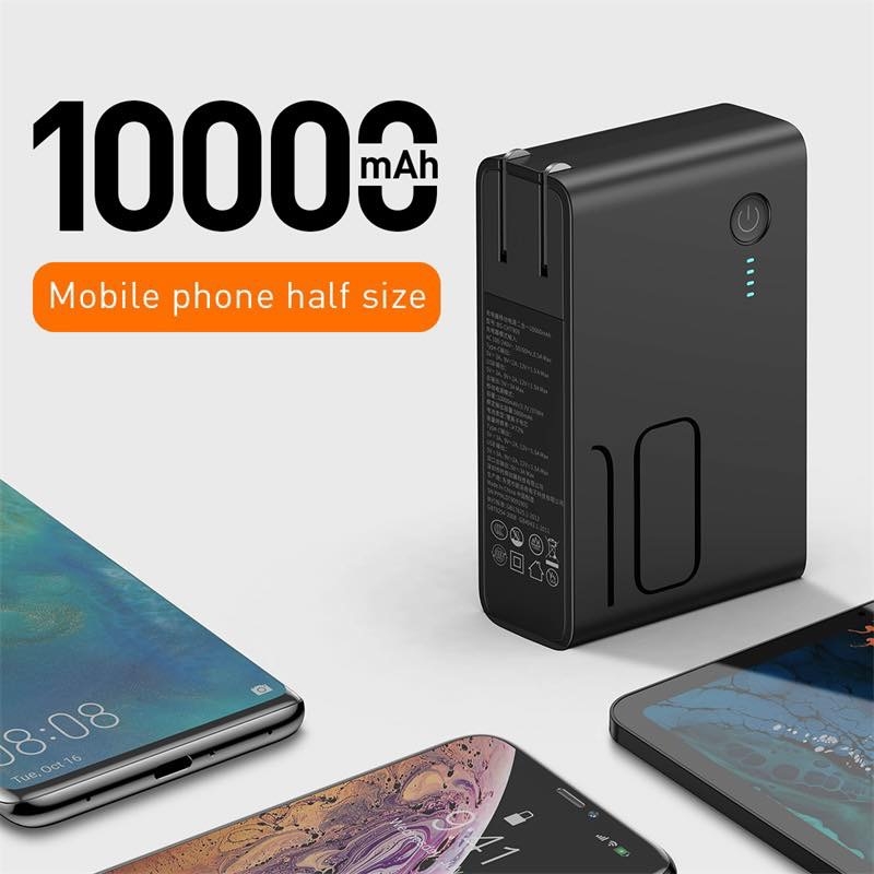 Củ sạc kiêm pin dự phòng 10.000mah chính hãng Baseus