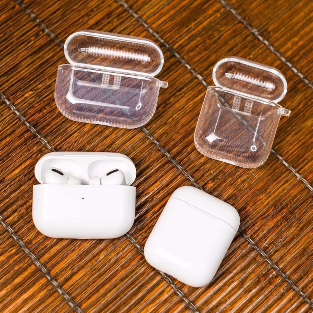 Case Airpods 1/2, AirPods Pro trong suốt cao cấp chống sốc chính hãng TOTU