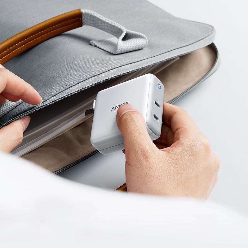 Sạc Anker PowerPort Atom PD 2 [GaN Tech] 60W (2 PD) - A2029