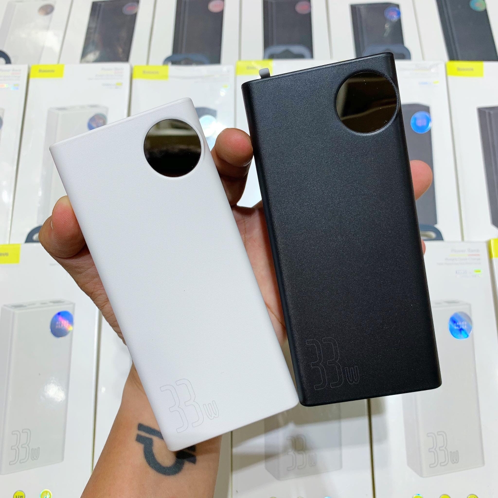 Sạc dự phòng Mulight Quick Charge 30.000 mAh chính hãng Baseus