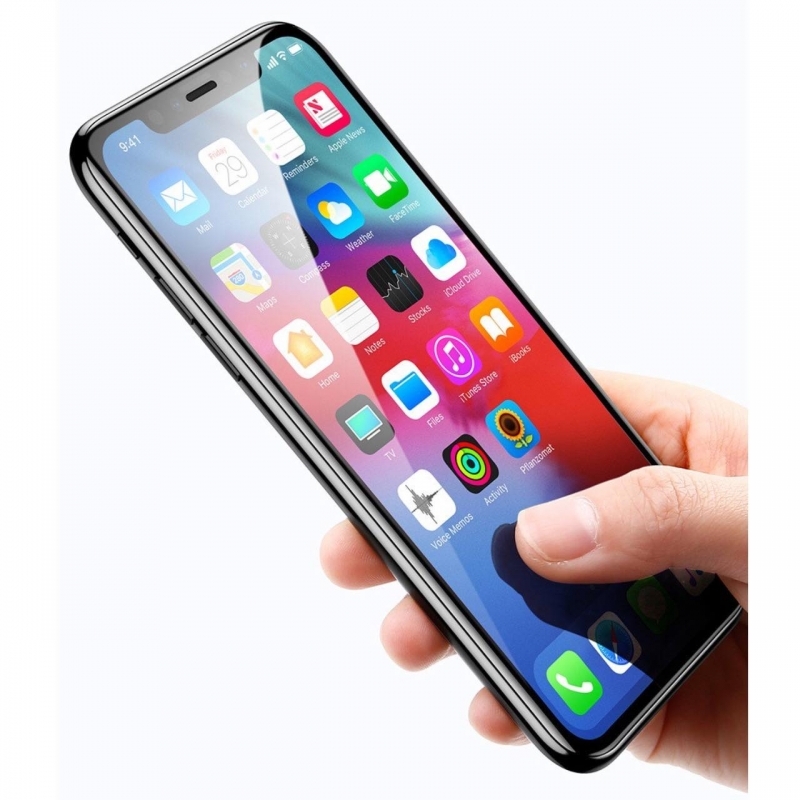 Kính cường lực 5 lớp siêu bền Baseus Rigid-edge 4D