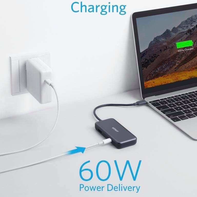 Hub Premium 4in1 USB-C chính hãng Anker