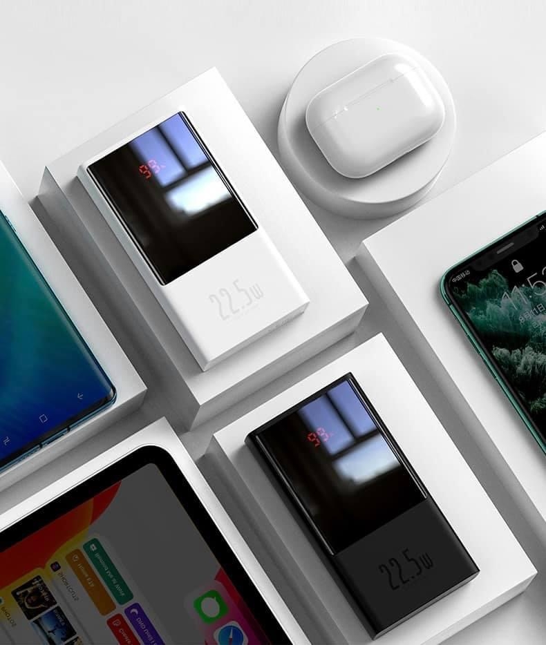 Sạc dự phòng Baseus 20.000mAh Super Mini 22,5W