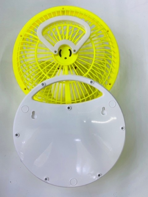 Quạt sạc tích điện kiêm đèn led gấp gọn