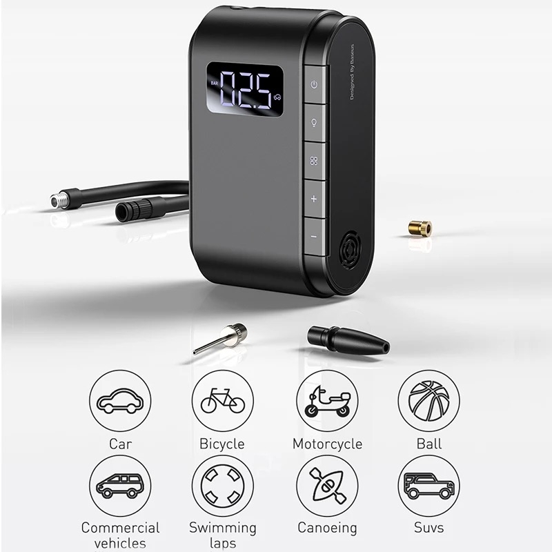 Máy bơm lốp ô tô Baseus Dynamic Eye INFLATOR PUMP