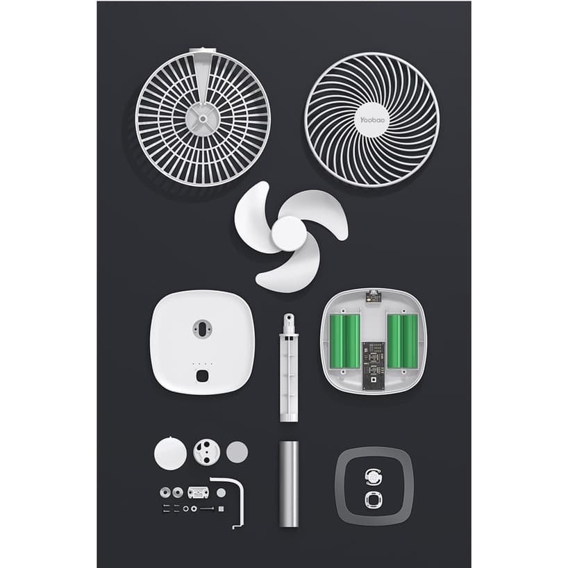 Quạt sạc Mini chính hãng Yoobao F1 10000mA