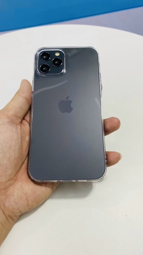 Ốp trong suốt siêu mỏng Memumi cho iPhone 12, 12 Pro Max