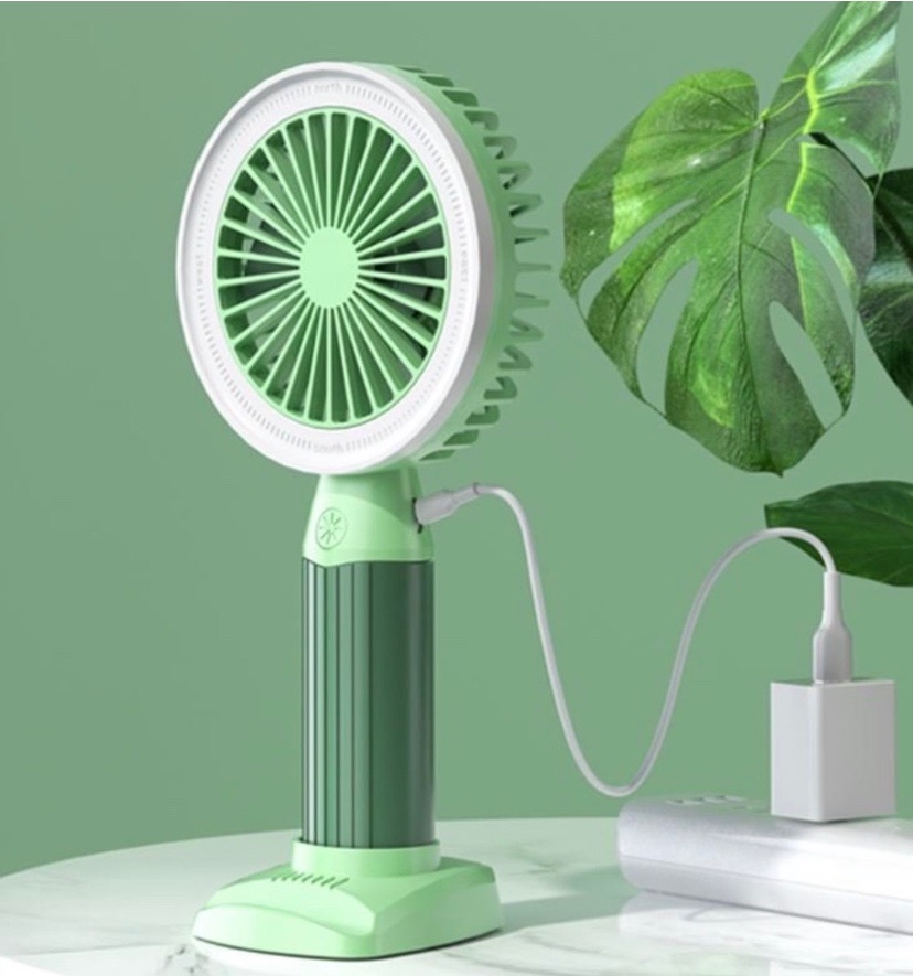 Quạt cầm tay pin 1200mah Remax F39 có đèn Led