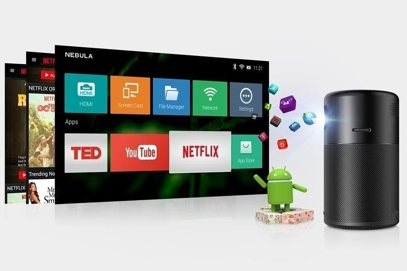 Anker Nebula Capsule Pro: Loa di động tích hợp máy chiếu độc đáo