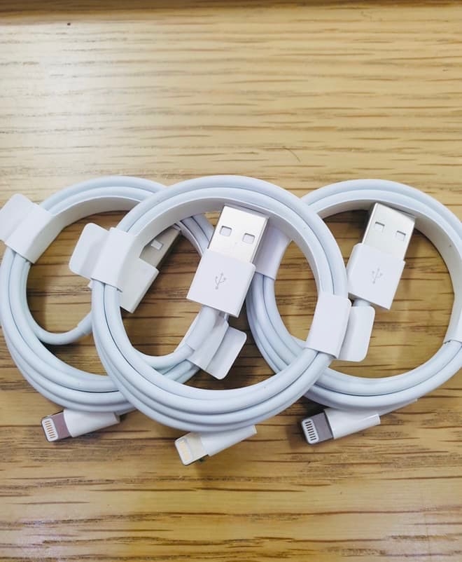 Cáp lightning iphone X zin máy