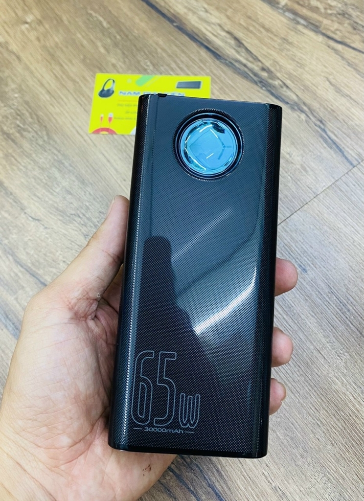 Pin sạc dự phòng công suất cao Baseus Amblight Digital Display Quick Charge Power Bank 65W, 30000 mAh